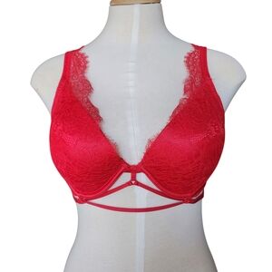 Victoria's Secret Scarlet Lace Bra